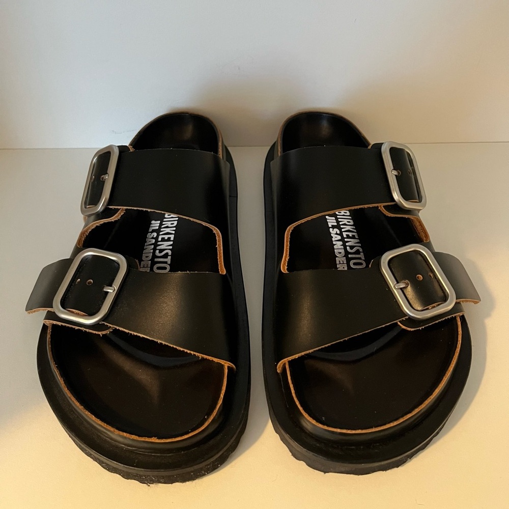 Birkenstock 1774 x Jil Sander Arizona Sandals Black (36)